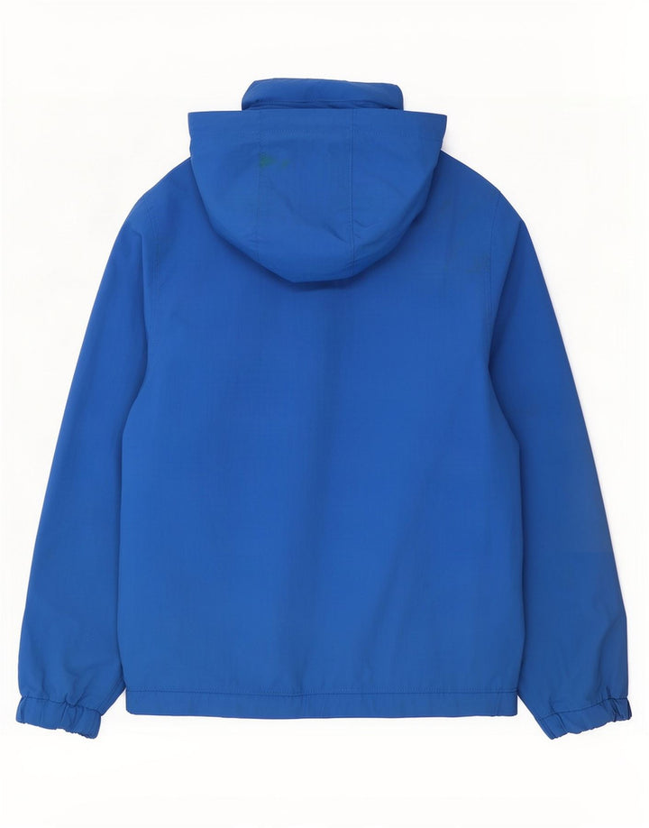 Giacca antipioggia con cappuccio Levi's per ragazzi 11-12 anni in nylon color block blu