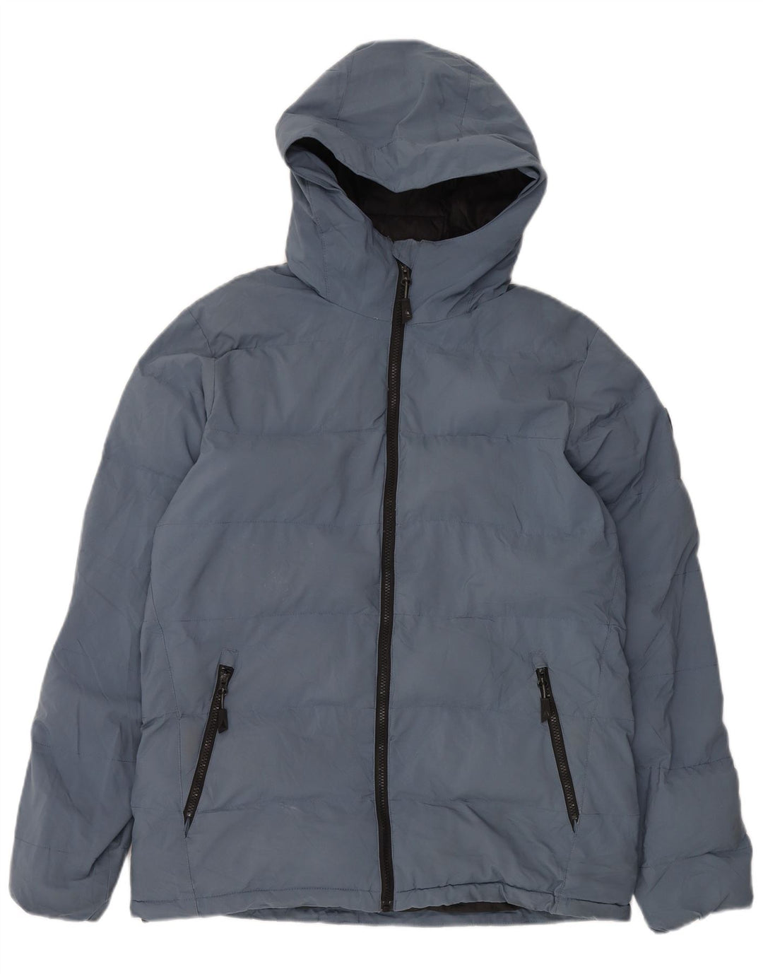 Giacca imbottita con cappuccio da uomo Musto UK 38 poliestere blu medio