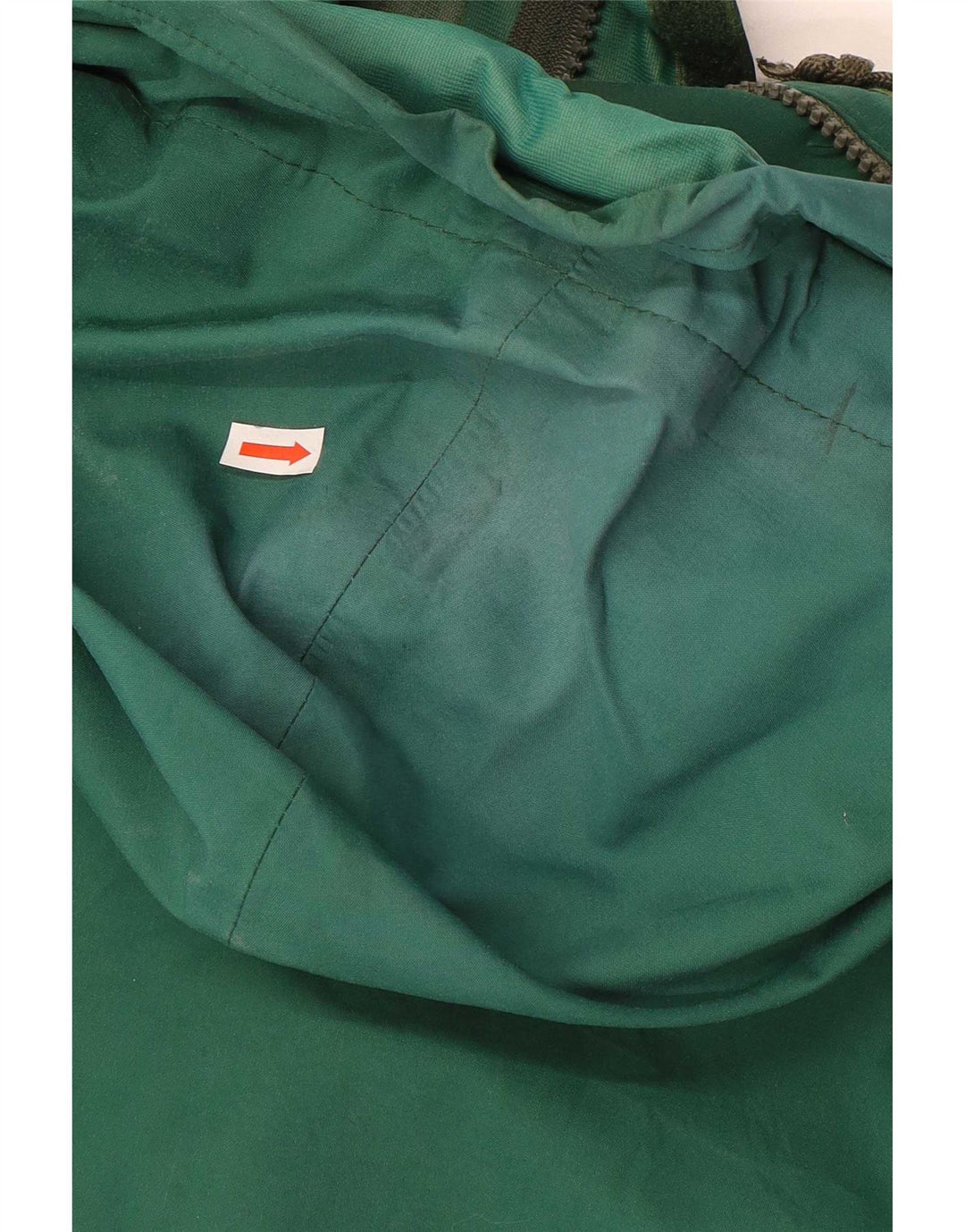 Impermeabile con cappuccio da uomo Berghaus UK 38 nylon verde medio