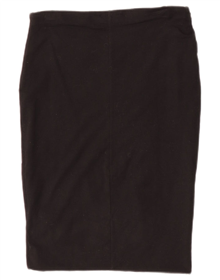 Gonna a tubino da donna Zara media W28 in cotone nero