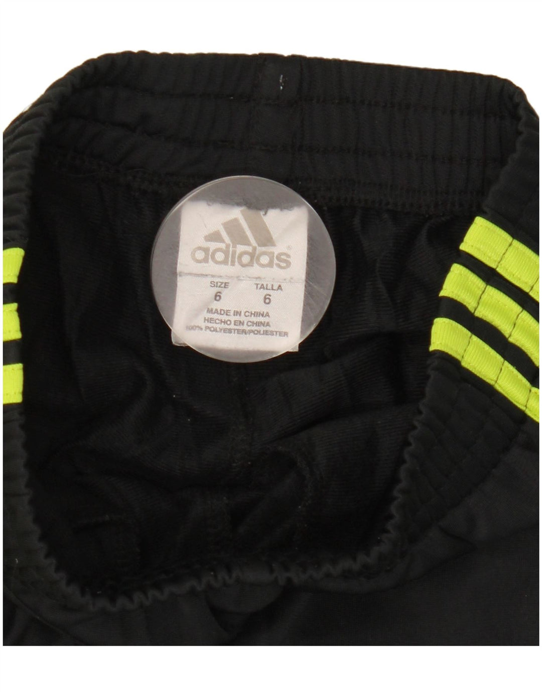 Pantaloni Tuta Adidas Bambina 5-6 Anni Poliestere Nero