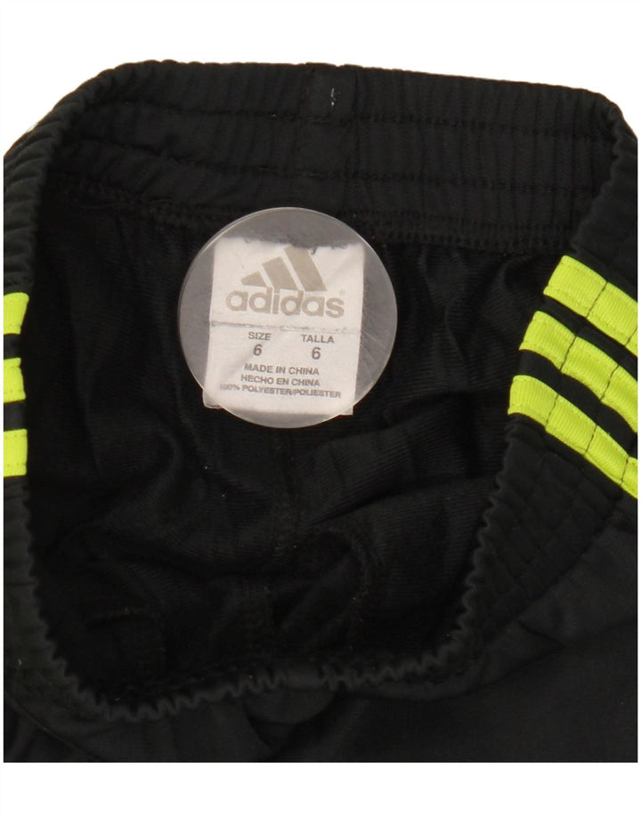Pantaloni Tuta Adidas Bambina 5-6 Anni Poliestere Nero