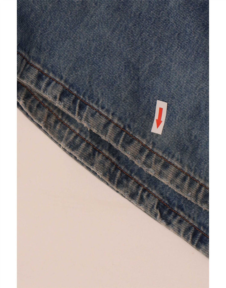 Jeans svasati da donna Zara EU 38 Small W28 L32 cotone blu