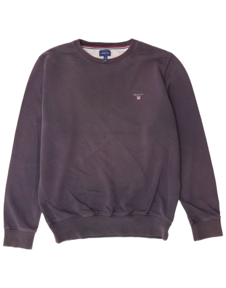 GANT Mens Sweatshirt Jumper XL Navy Blue Cotton