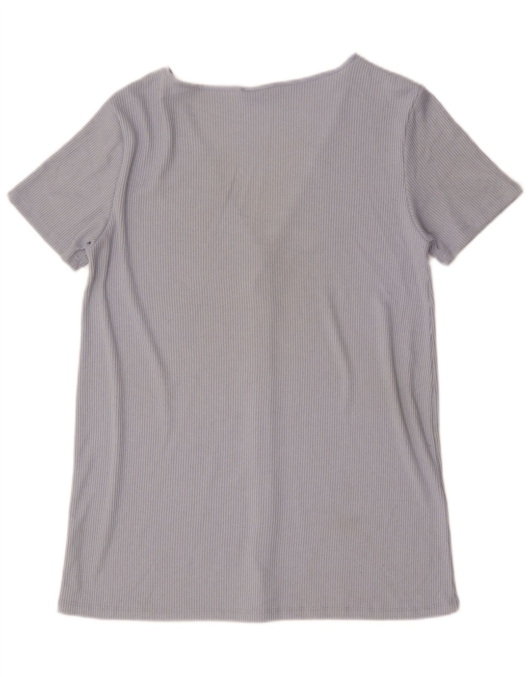 Top Zara a maniche corte da donna, taglia UK 16, grande, grigio