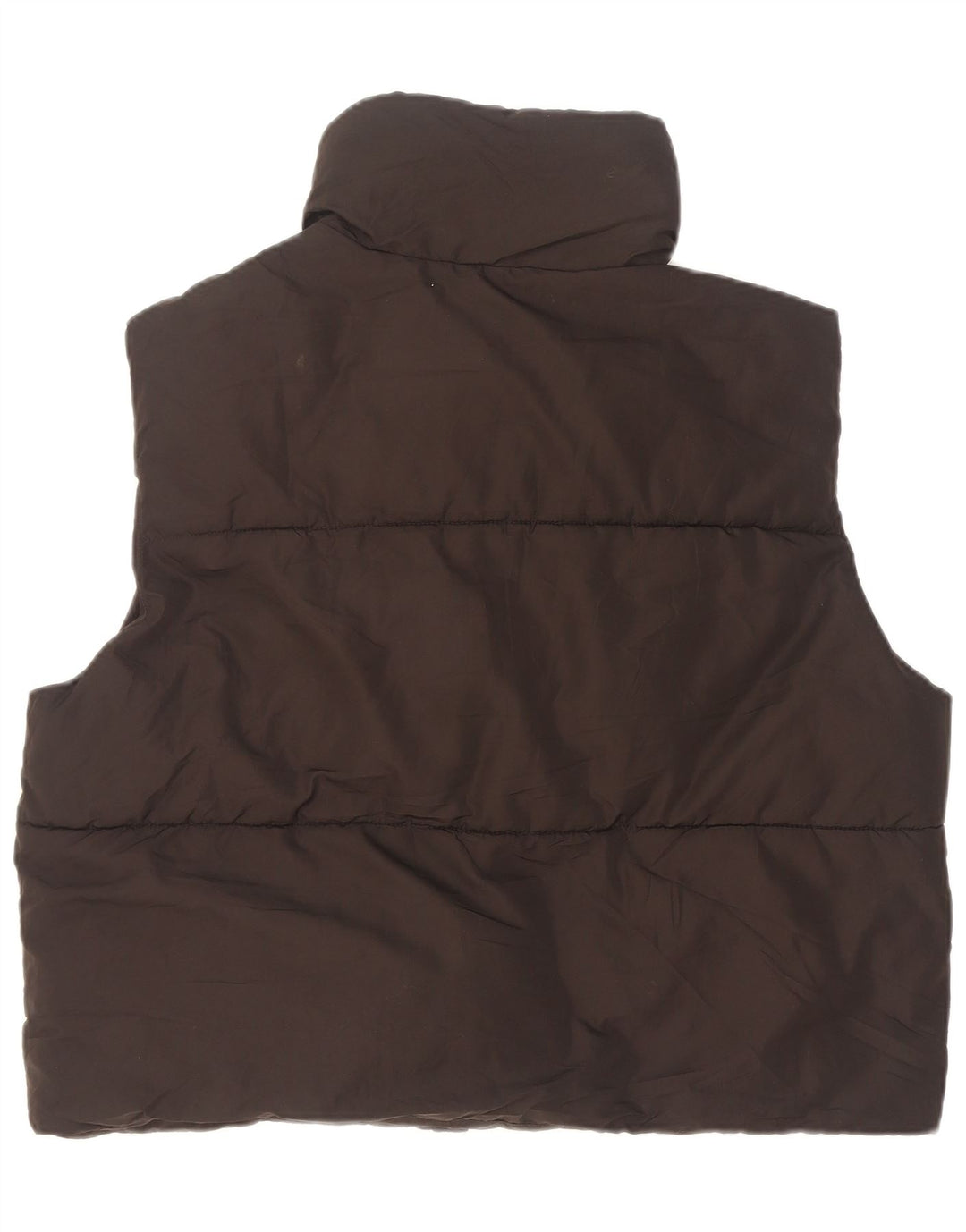 Gilet imbottito oversize da donna Zara UK 14 medio nero poliestere