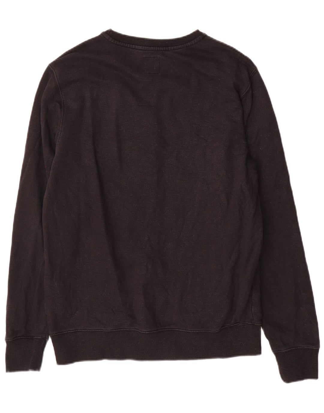 Felpa con grafica da uomo Vans XS in cotone nero