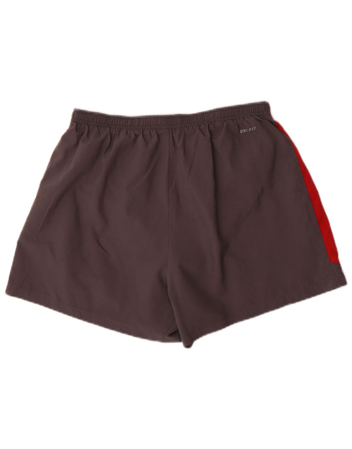 Pantaloncini sportivi Nike Dri Fit da uomo color grigio medio