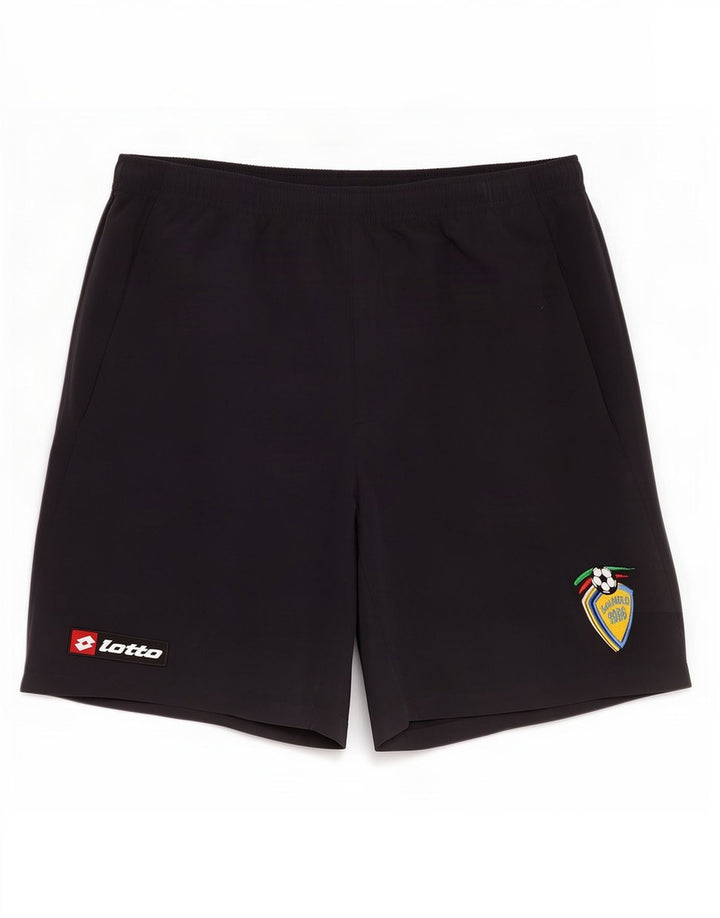 Pantaloncini sportivi da uomo Lotto grandi blu navy