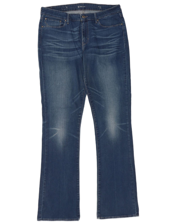 Jeans Levi's Demi Curve a vita media da donna bootcut W32 L34 cotone blu