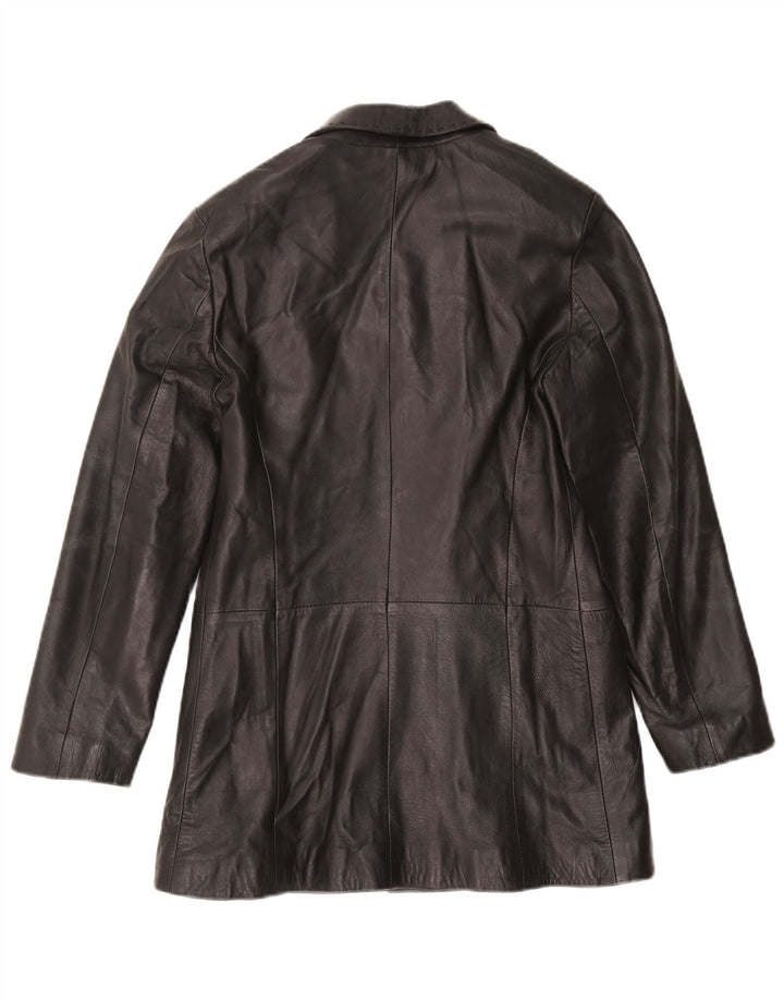 Cappotto in pelle da donna Mira Furs IT 42 Medio in pelle nera