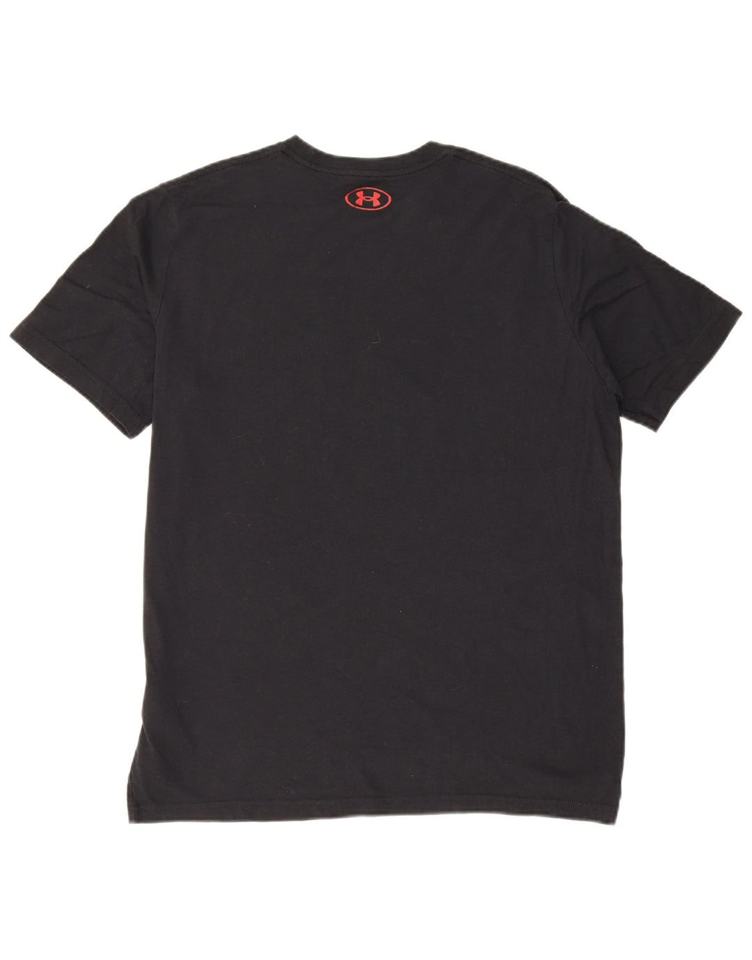 T-shirt grafica da uomo Under Armour Top grande in cotone nero