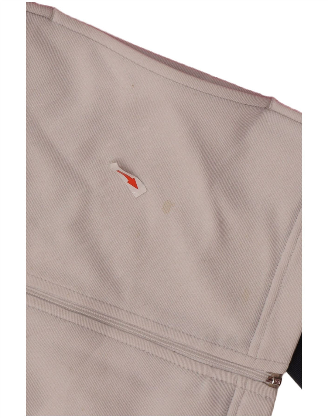 Giacca da tuta da donna Kappa UK 14 Poliestere color block bianco medio