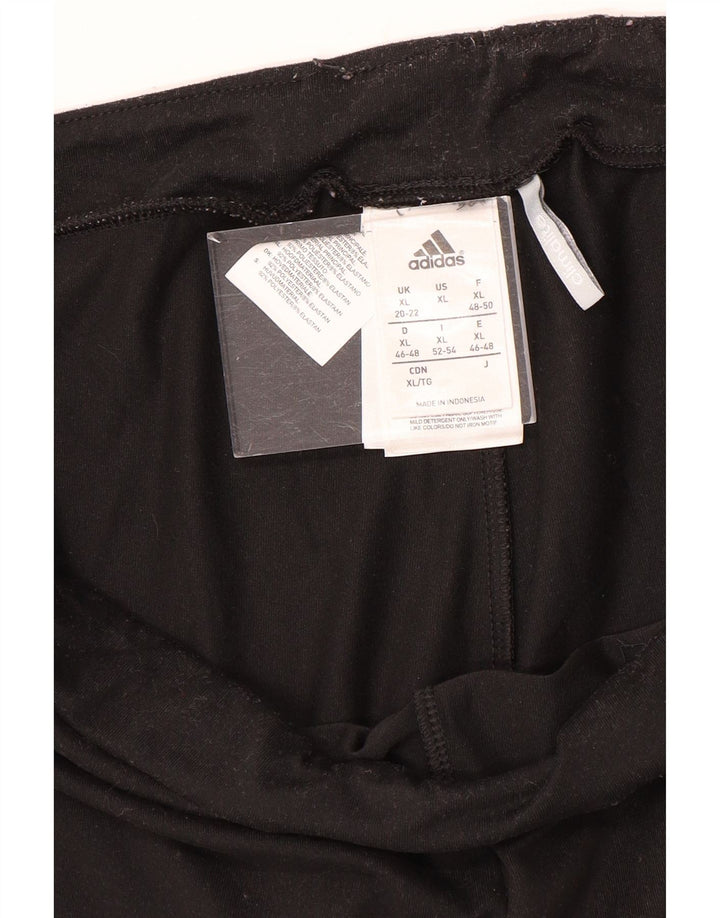 Leggings Adidas Climalite da donna UK 20/22 XL Poliestere nero