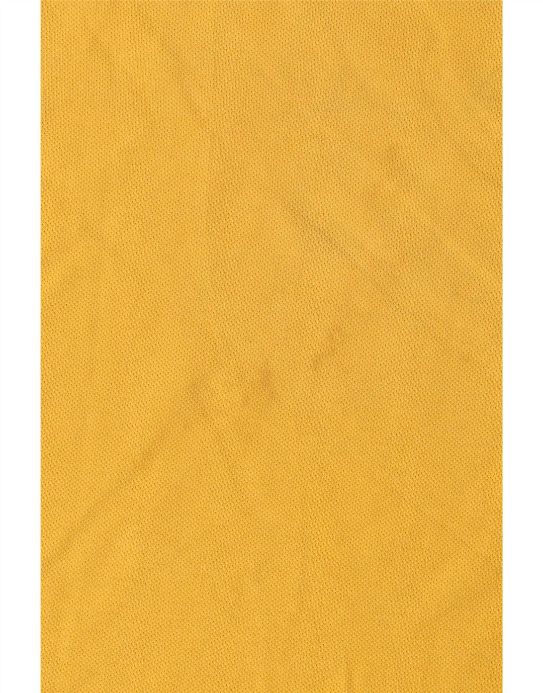 Polo Benetton Uomo Large in Cotone Giallo