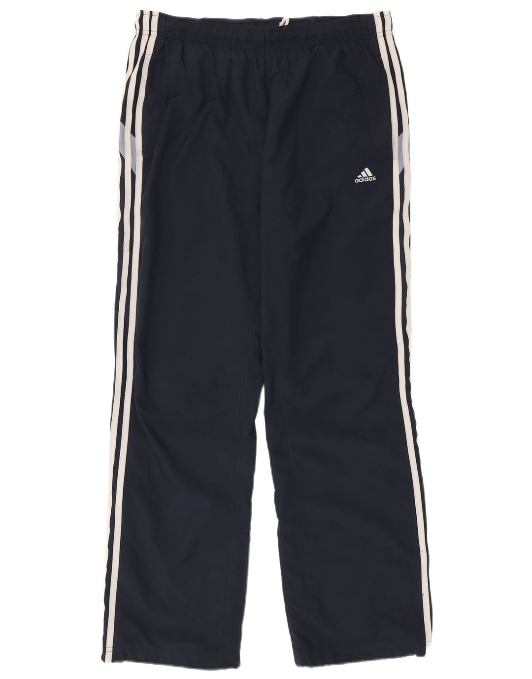 Pantaloni da tuta da uomo Adidas medi in poliestere blu navy