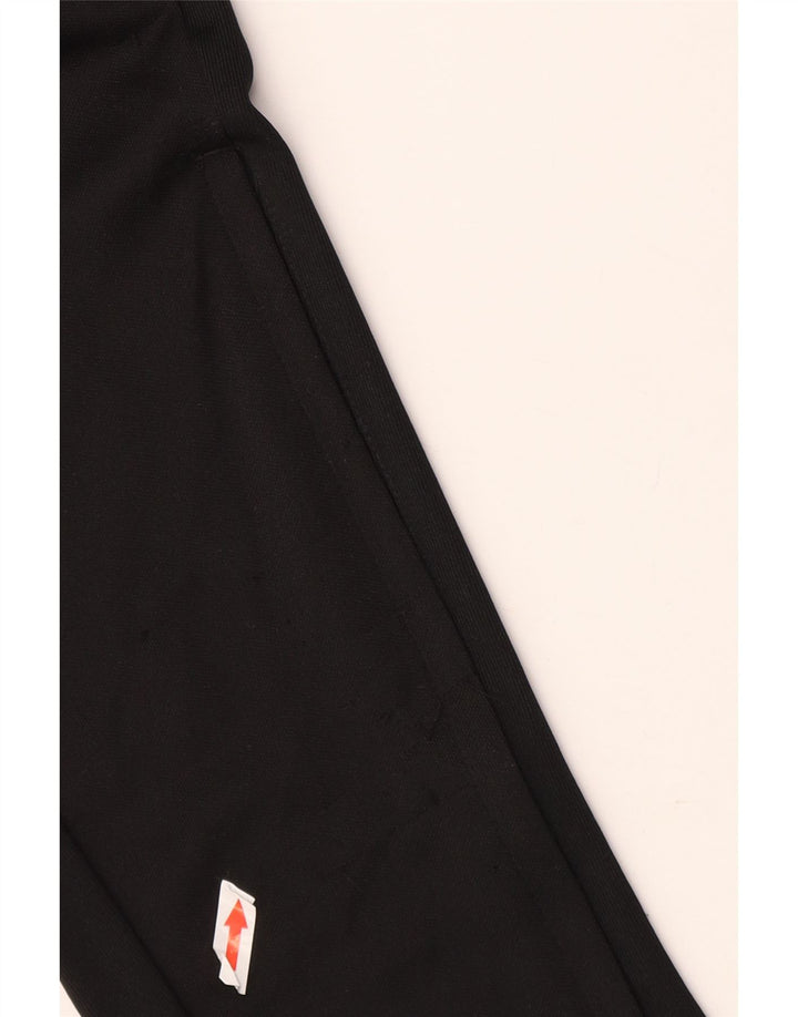 Pantaloni da tuta Adidas Climalite da donna UK 14 Large Nero Poliestere