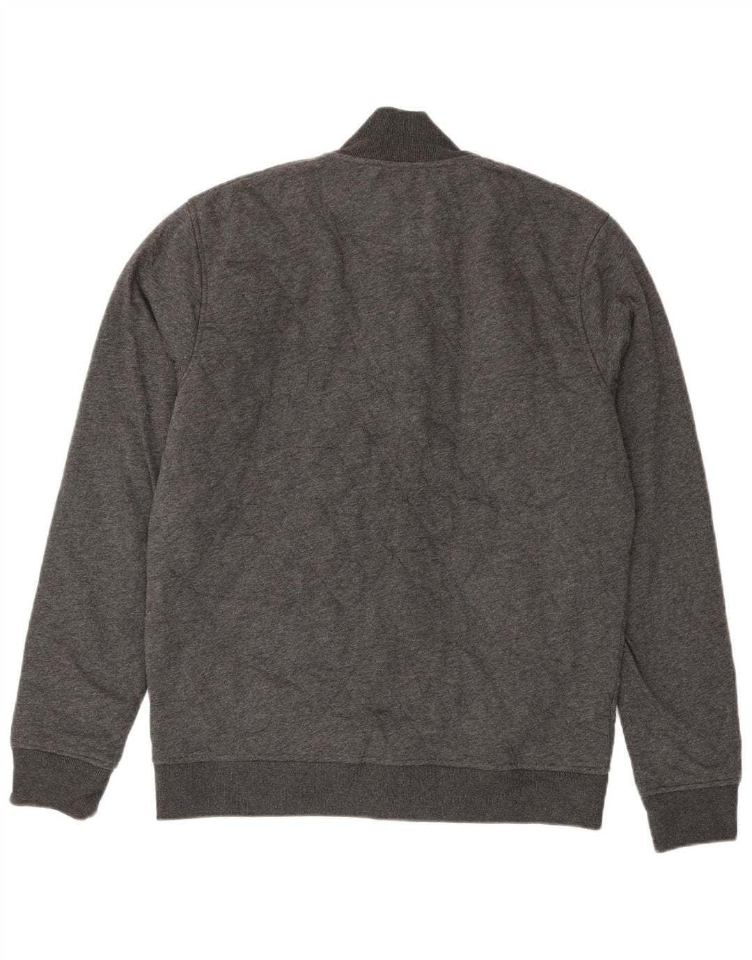 Maglione cardigan da uomo Ted Baker taglia 4 grande cotone grigio