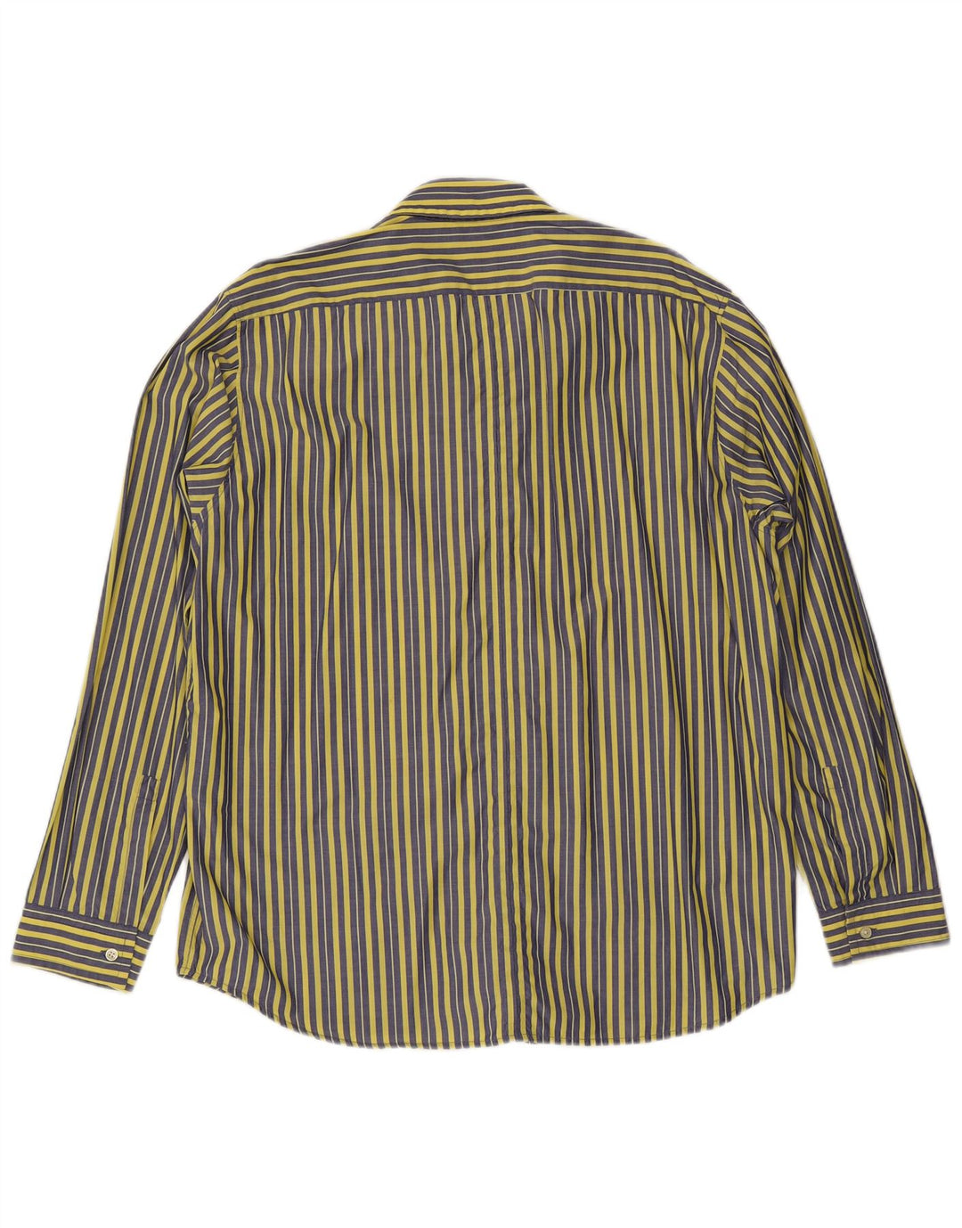 Camicia da uomo Hugo Boss 2XL cotone a righe gialle