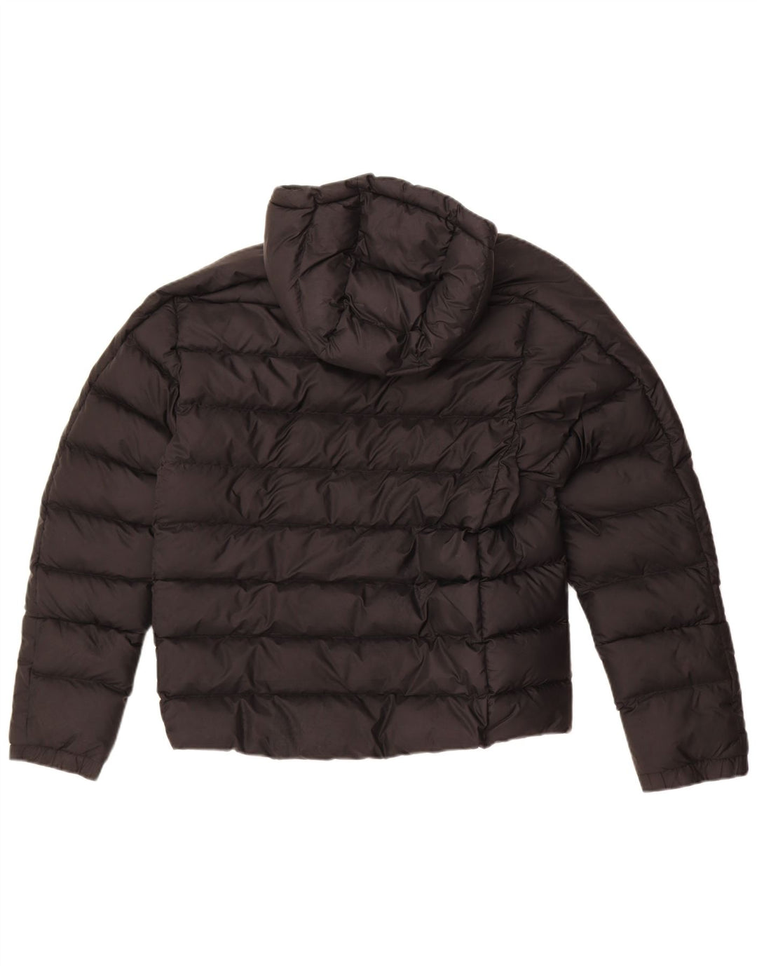 Giacca imbottita con cappuccio da uomo Adidas UK 36 Small Black Colourblock in poliacrilico