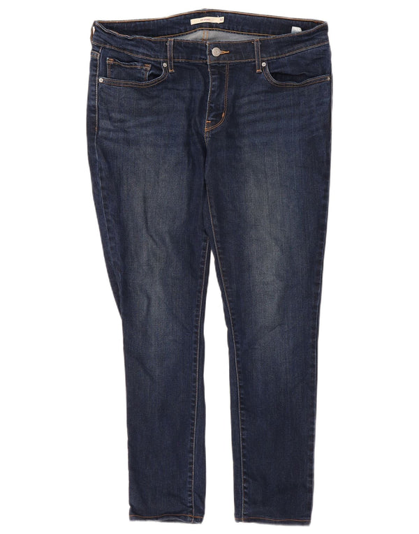 Jeans Levi's 711 Skinny da donna W32 L27 Lyocell blu