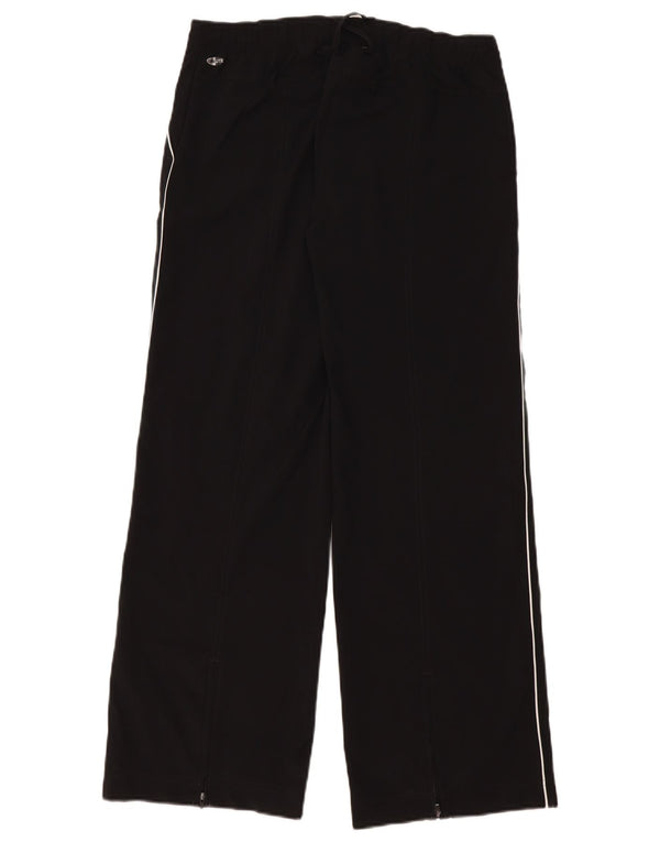 Pantaloni casual Adidas Clima 365 a gamba larga da donna UK 12 Medium W30 L29 Neri