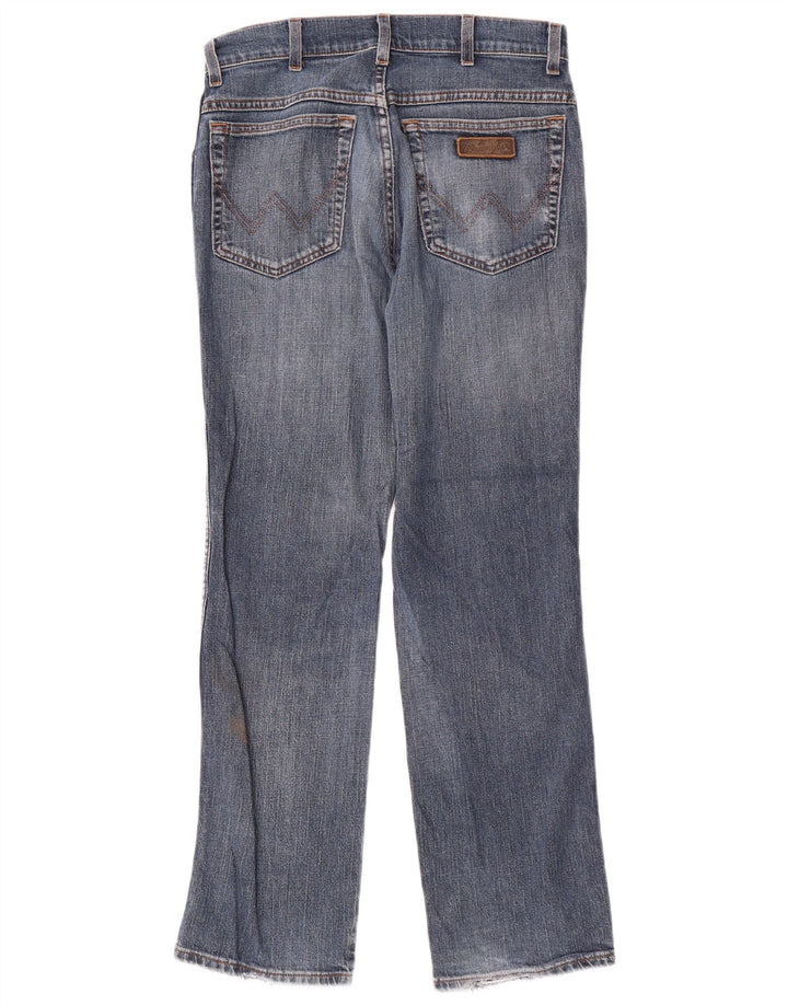 Jeans dritti elasticizzati Texas da uomo Wrangler W31 L30 cotone blu
