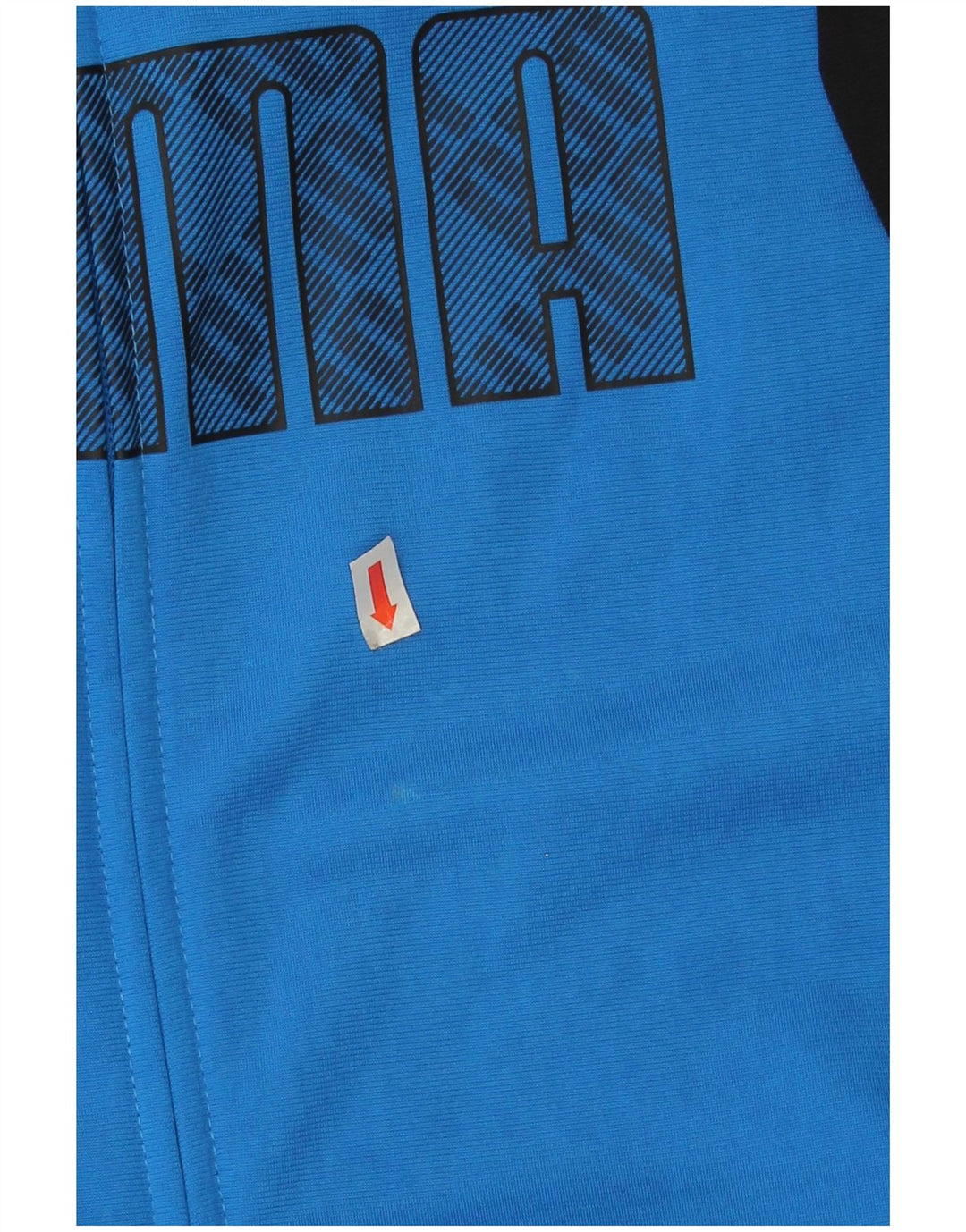 Giacca da tuta grafica da ragazzo Puma 13-14 anni Blu Colourblock