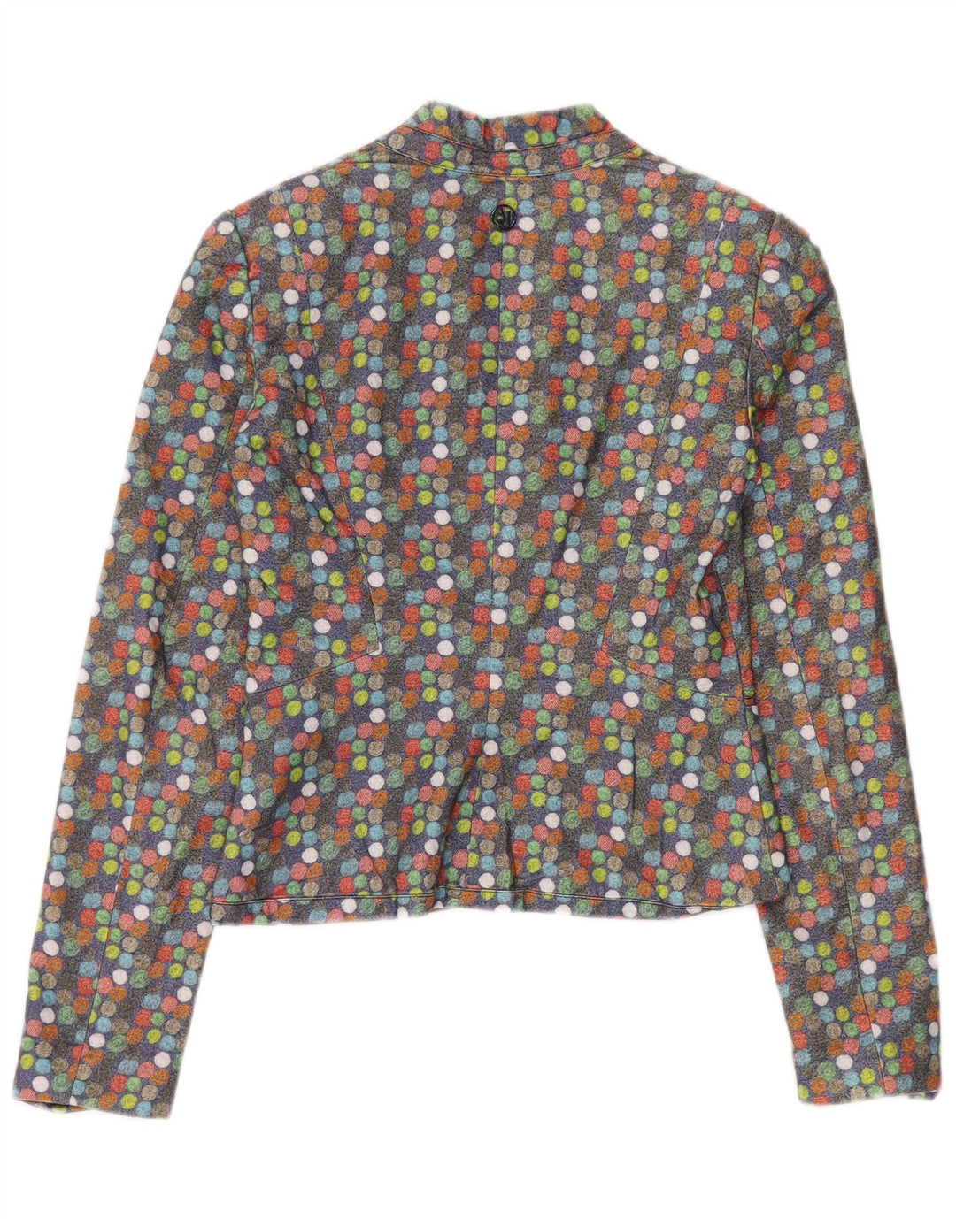 ARMANI JEANS Giacca Blazer Donna IT 40 Piccoli Pois Multicolori
