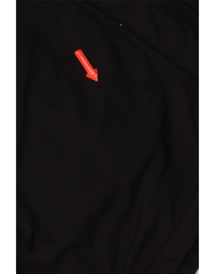 Giacca a vento con cappuccio da donna Superdry UK 16 grande nylon nero