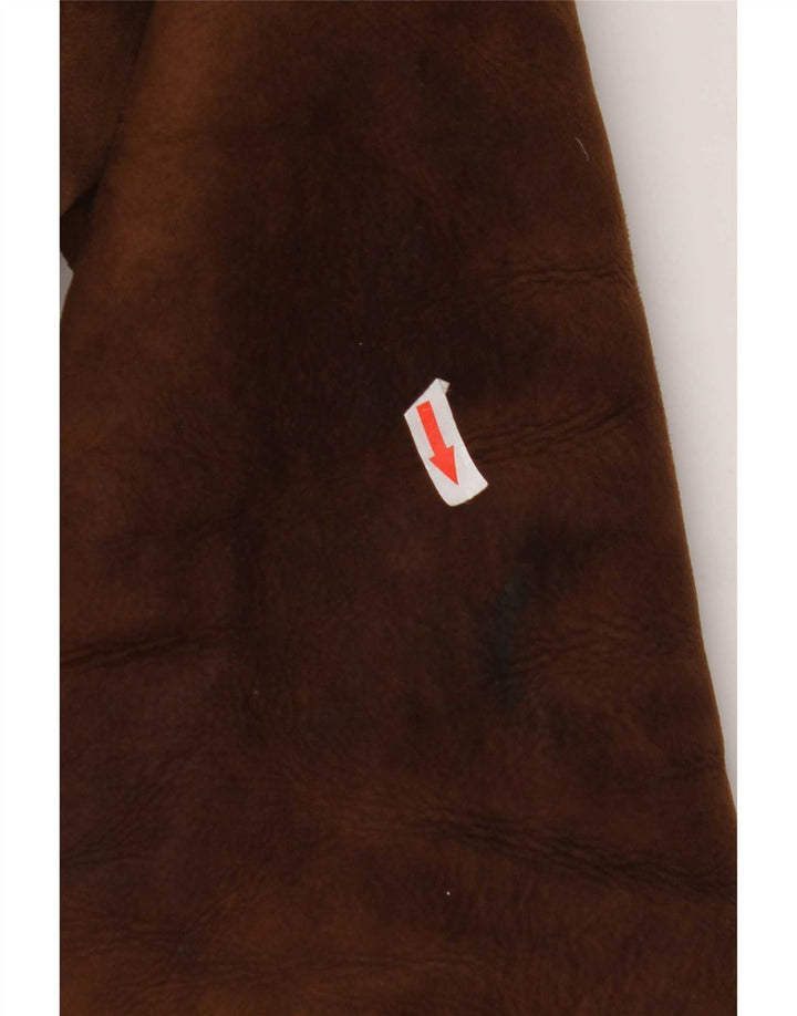Giacca in shearling da uomo Morlands UK 38 Marrone medio