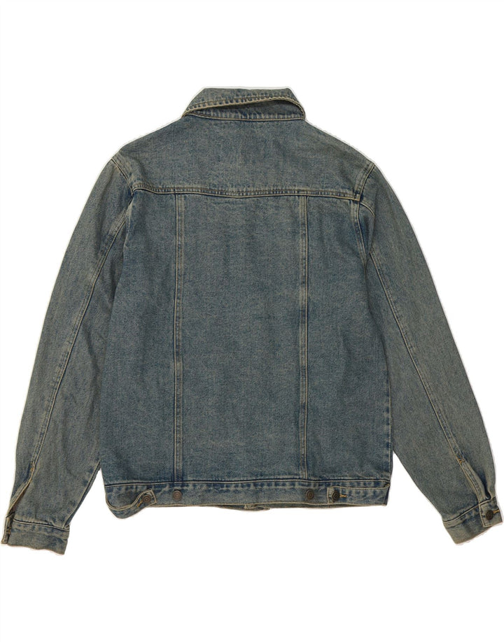 MC JOY Mens Denim Jacket UK 38 Medium Blue Cotton Vintage MC Joy and Second-Hand MC Joy from Messina Hembry 