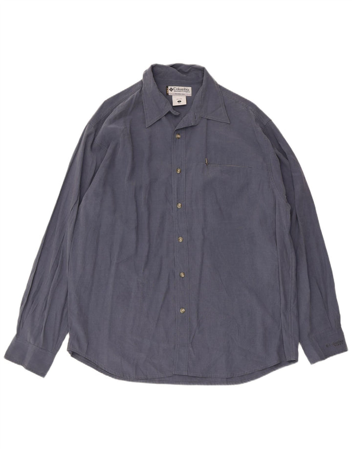 Camicia Columbia Uomo Large Blu Modal