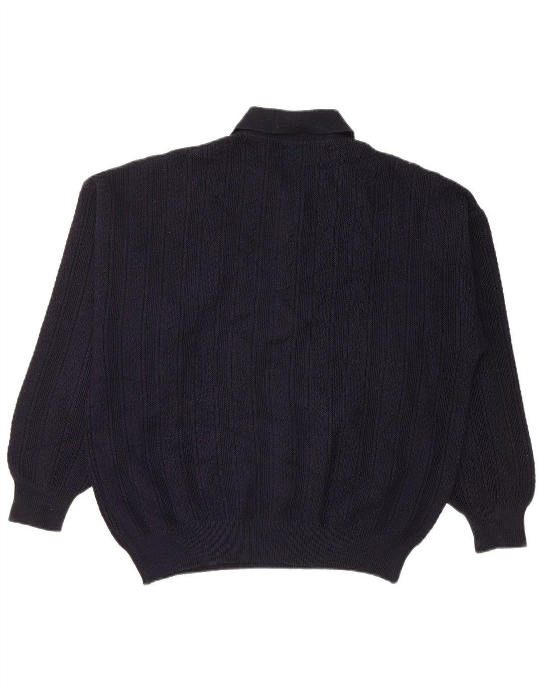 Maglione da uomo con collo alto Il Granchio, grande, blu navy
