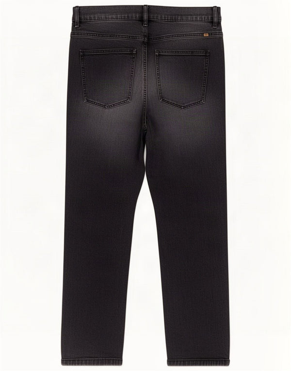 Rohan Mens Straight Jeans W36 L29 Black Cotton