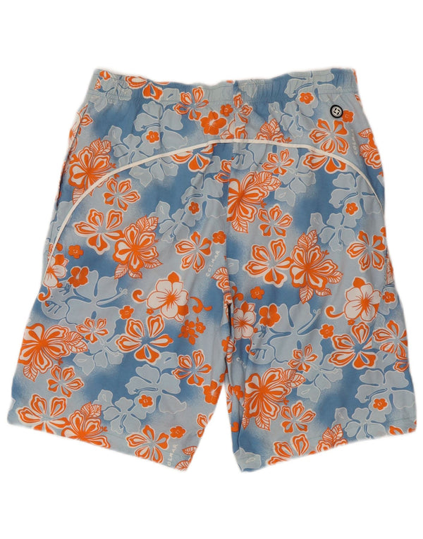 Pantaloncini da bagno da uomo Colmar EU 52 Large Blu Floreale Poliammide