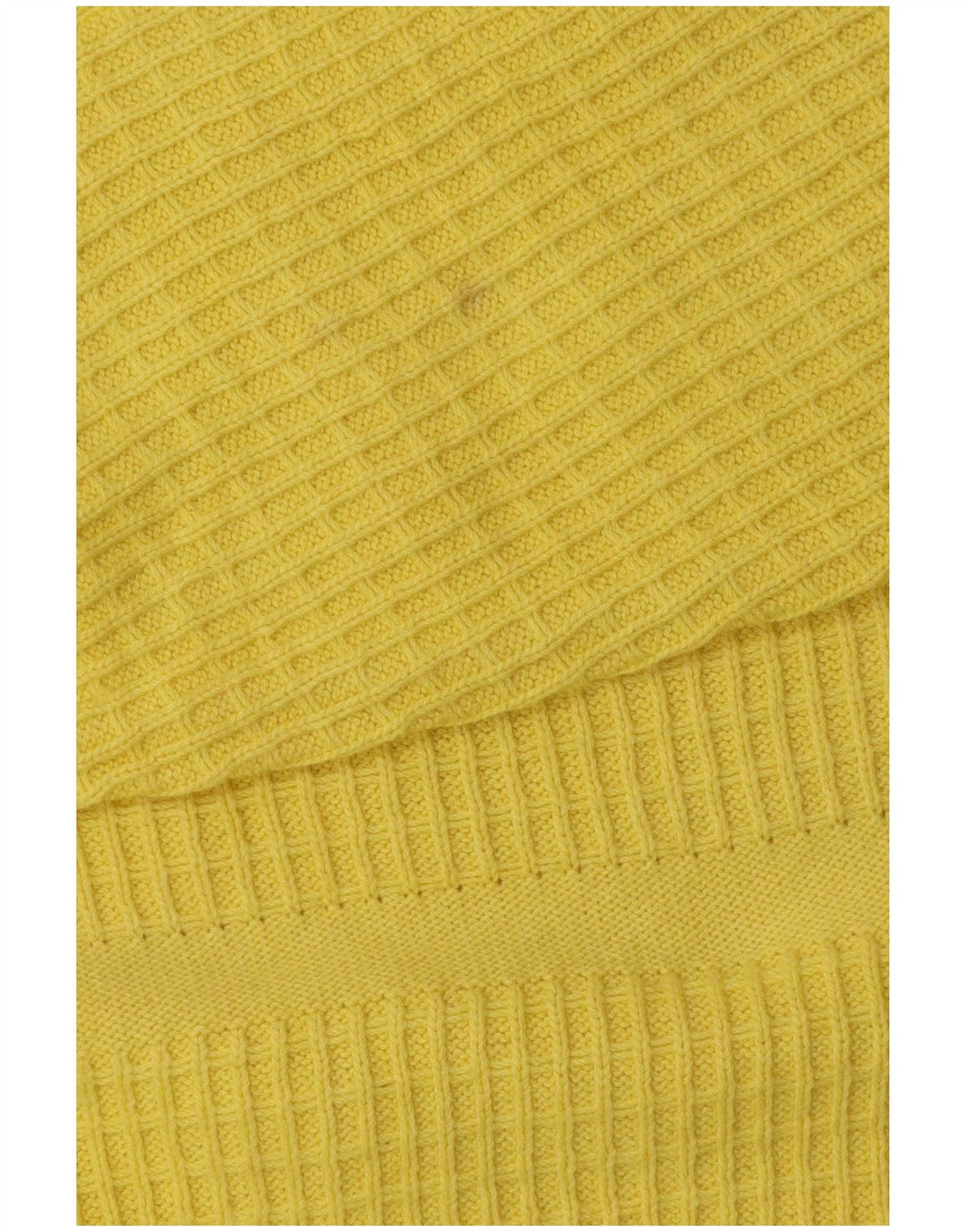Maglione maglione con scollo a barca da donna Ouragan UK 14 grande giallo