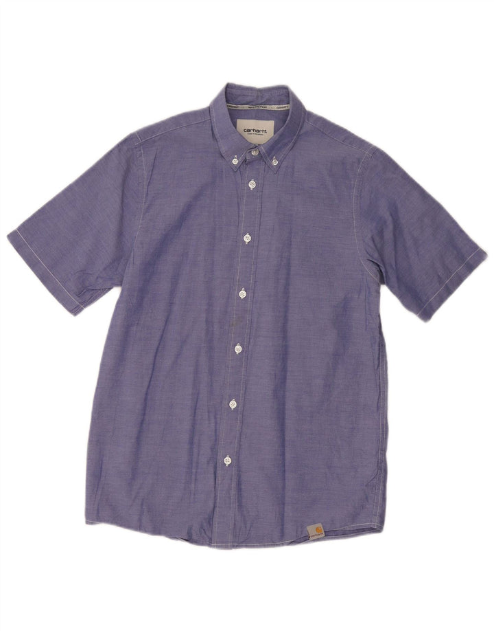 Camicia a maniche corte da uomo CARHARTT piccola blu