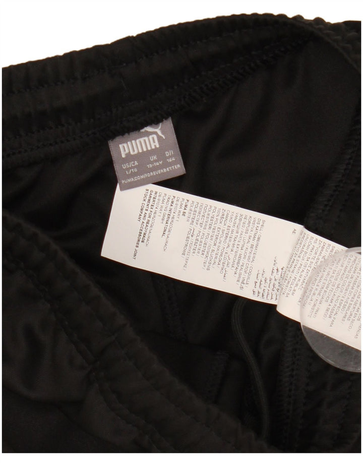 Pantaloni della tuta da ragazzo Puma 13-14 anni Poliestere color block nero
