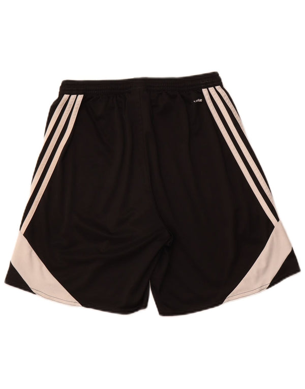 Pantaloncini sportivi ADIDAS Climalite da uomo, poliestere color block medio nero