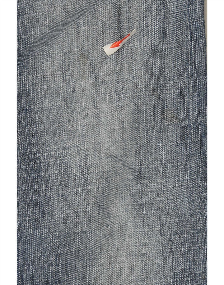 Jeans dritti da uomo Wrangler vestibilità regolare W32 L32 cotone blu
