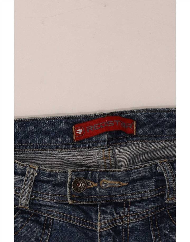 Jeans bootcut vintage da donna W28 L31 blu navy