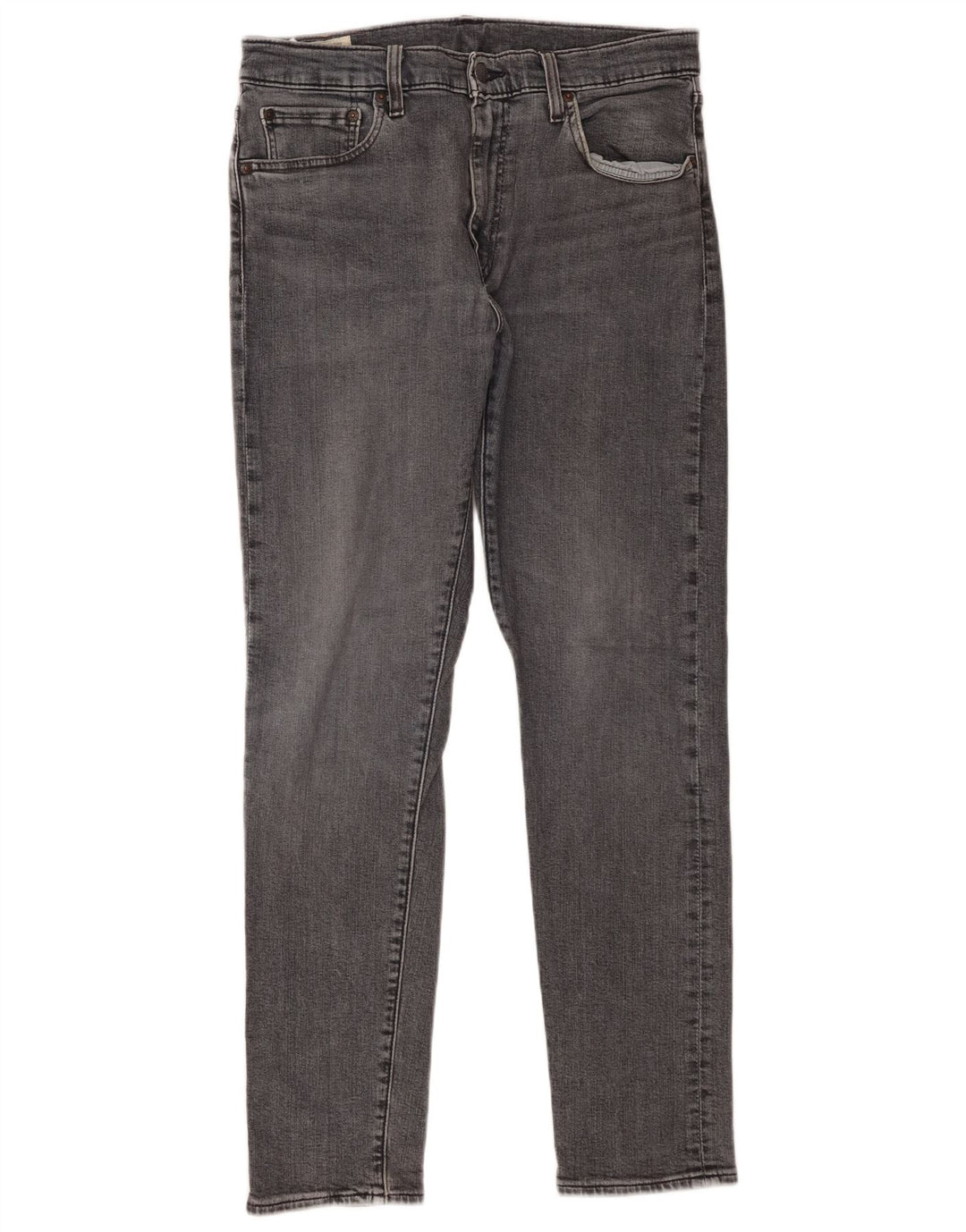 Levi's Uomo 512 Jeans affusolati slim W33 L32 Cotone grigio