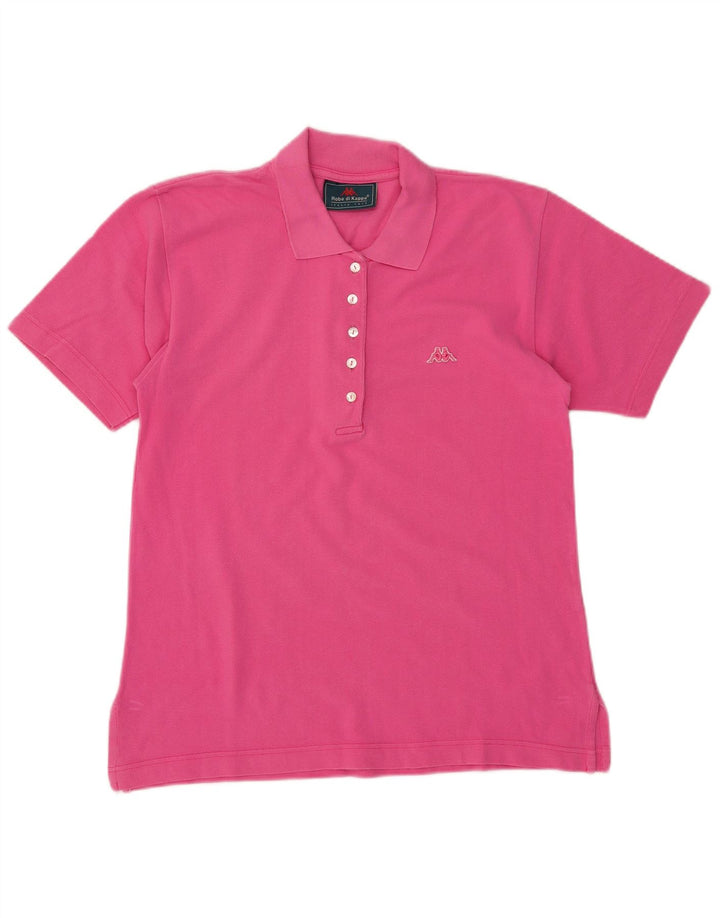 Polo da donna KAPPA UK 14 cotone rosa medio