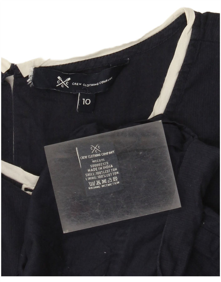 Canotta da donna J. Crew UK 10 piccola in cotone blu navy