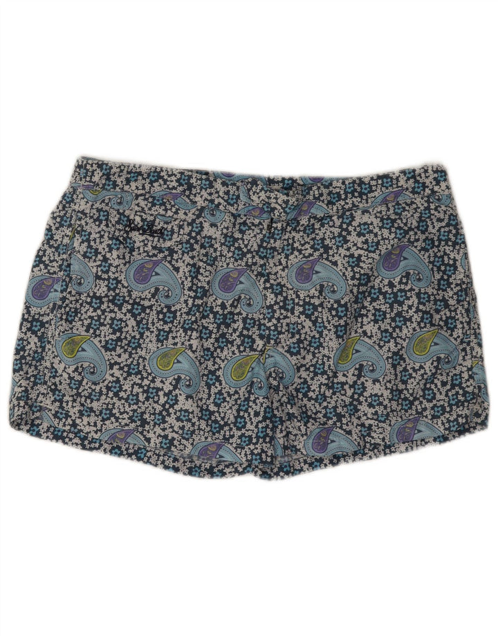 Pantaloncini da bagno uomo MC2 SAINT BARTH Large blu Paisley in poliammide