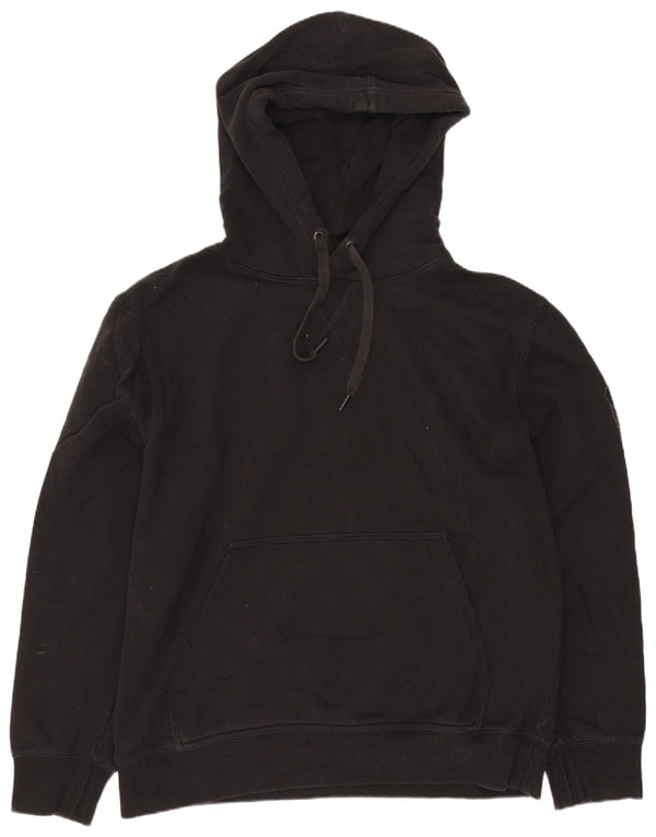 Felpa con cappuccio da uomo Calvin Klein Jeans XL in cotone nero