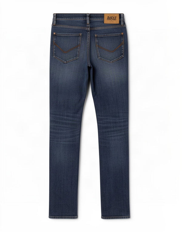 Jeans skinny da uomo Rifle W32 L31 in cotone blu