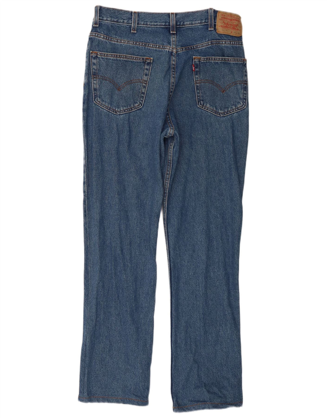 Levi's Uomo 517 Jeans Bootcut W36 L32 Cotone Blu
