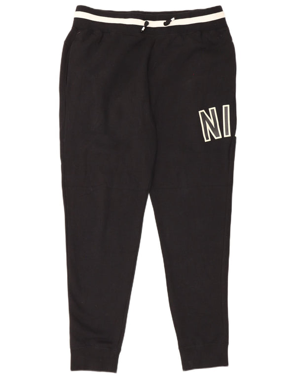 Pantaloni da tuta con grafica Nike da uomo Joggers XL in cotone color block nero